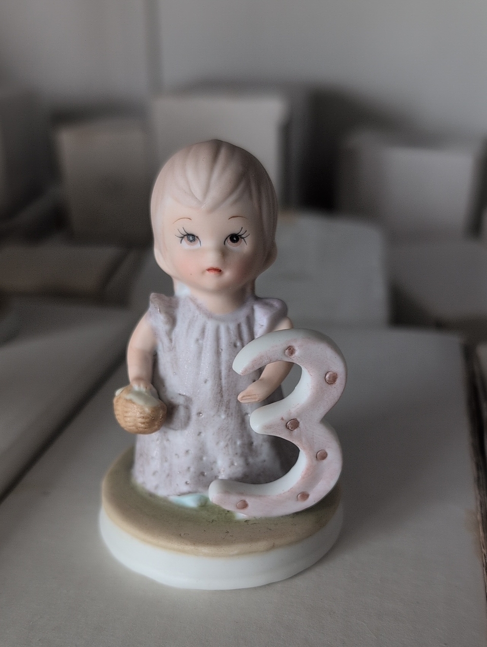 The Christopher Collection By Lefton Porcelain Girl Figurine Number 3